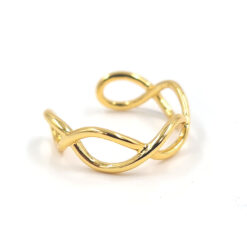 Anillo infinito dorado