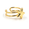 Anillo Estrella Dorada