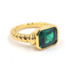 Anillo Esmeralda Imperial