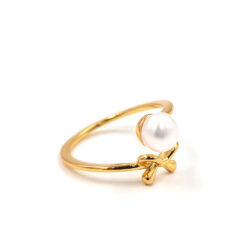 Anillo Mariposa Perla