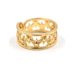 Anillo Estrellas doradas