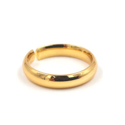 Anillo clásico dorado