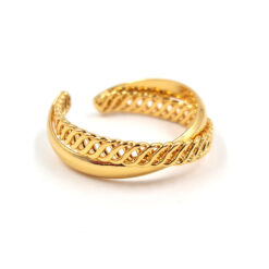 Anillo "Trenzado Real"