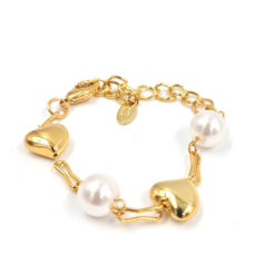 Pulsera "Perlas Doradas"
