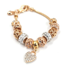 Pulsera "Brillo Dorado"