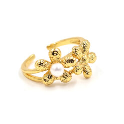 Anillo de Dúo Flor Real