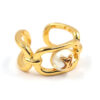Anillo Herradura Dorada