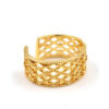 Anillo Malla Dorada