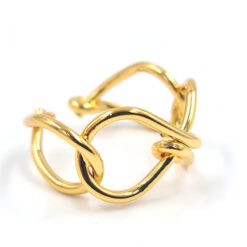 Anillo Lazos finos dorado