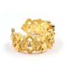 Anillo con diseño de flor real